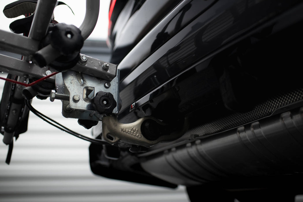 Maxton Design Rear Splitter (with vertical bars) BMW X7 M-Pack G07 Facelift