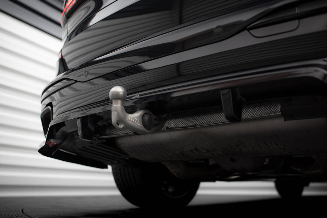Maxton Design Rear Splitter (with vertical bars) BMW X7 M-Pack G07 Facelift