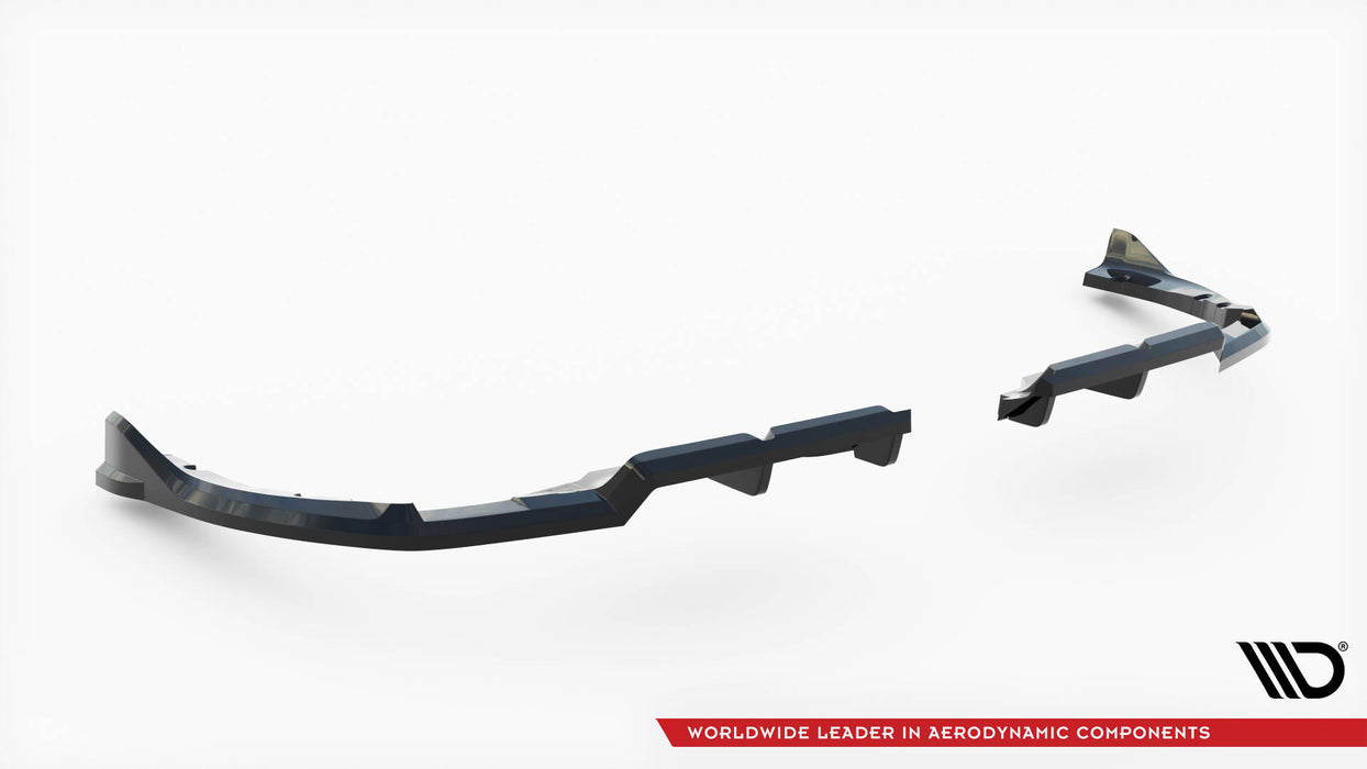 Maxton Design Rear Splitter (with vertical bars) BMW XM G09
