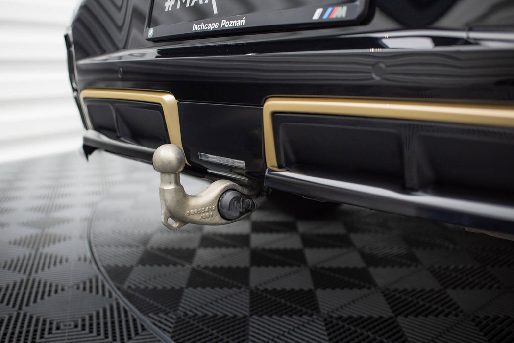 Maxton Design Rear Splitter (with vertical bars) BMW XM G09