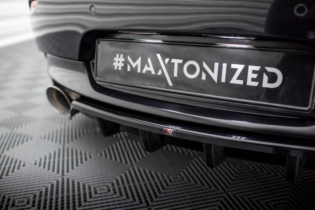 Maxton Design Rear Splitter (with vertical bars) BMW Z4 M-Pack E89 Facelift