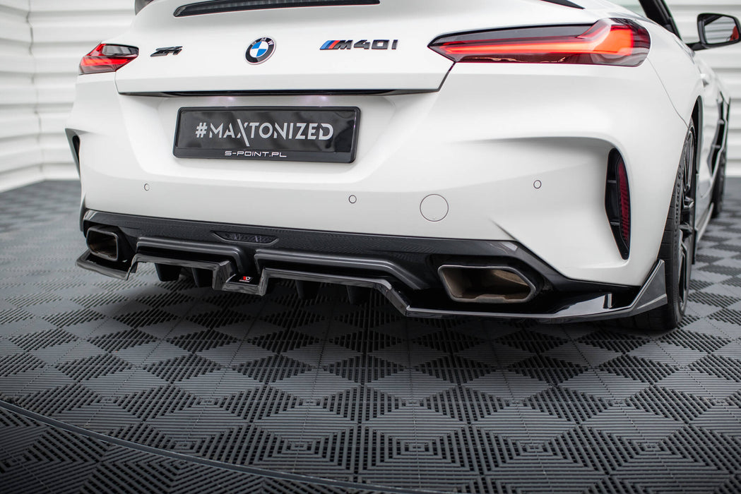 Maxton Design Rear Splitter (with vertical bars) BMW Z4 M40i G29