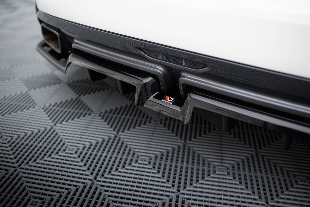 Maxton Design Rear Splitter (with vertical bars) BMW Z4 M40i G29