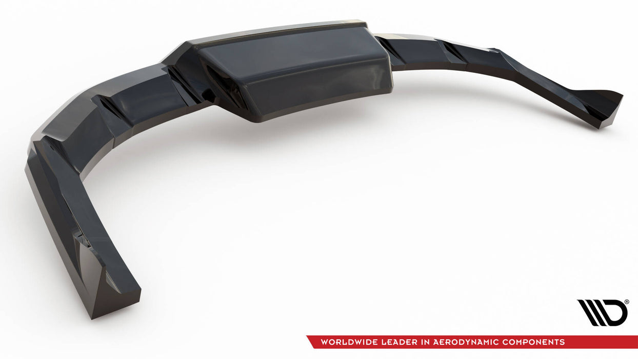 Maxton Design Rear Splitter (with vertical bars) BMW iX M-Pack i20