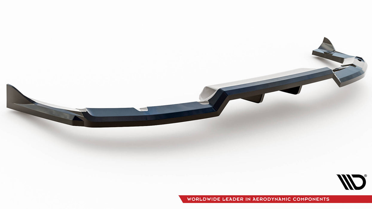 Maxton Design Rear Splitter (with vertical bars) BMW iX M-Pack i20