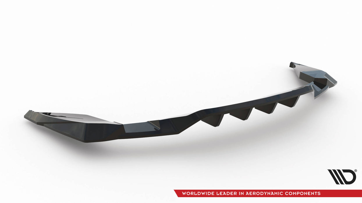 Angular Splitter Maxton Design Rear Splitter (with vertical bars) Chevrolet Camaro SS M ...