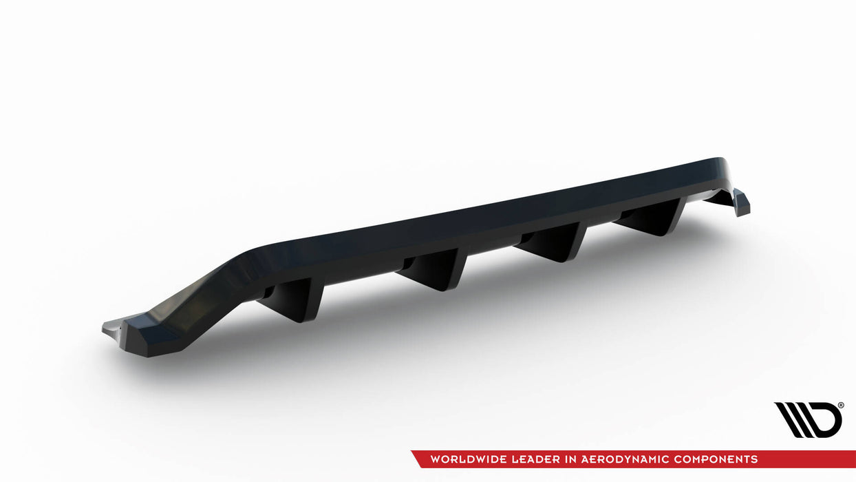 Maxton Design Rear Splitter (with vertical bars) Chrysler 300 Mk2