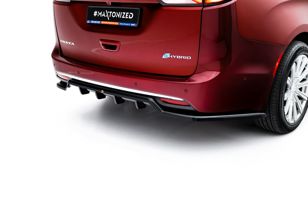 Maxton Design Rear Splitter (with vertical bars) Chrysler Pacifica Mk2
