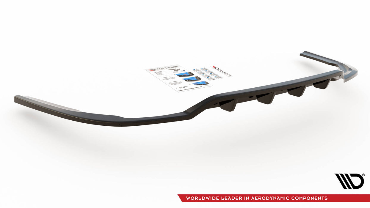 Maxton Design Rear Splitter (with vertical bars) Dodge Charger RT Mk7 Facelift