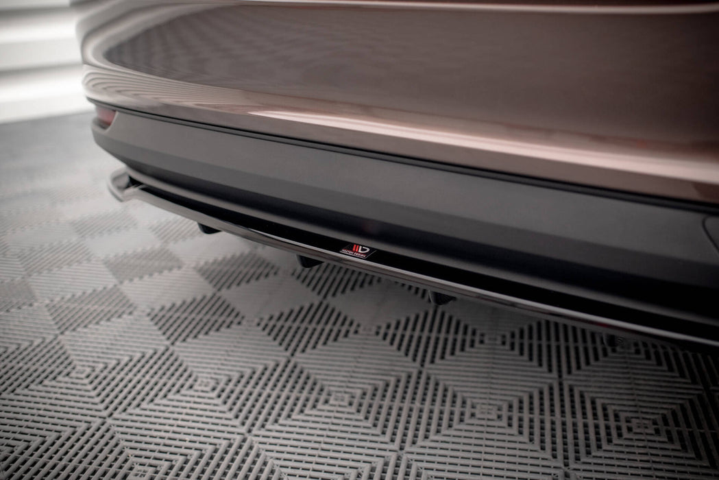 Maxton Design Rear Splitter (with vertical bars) Fiat Tipo S Sedan Mk1