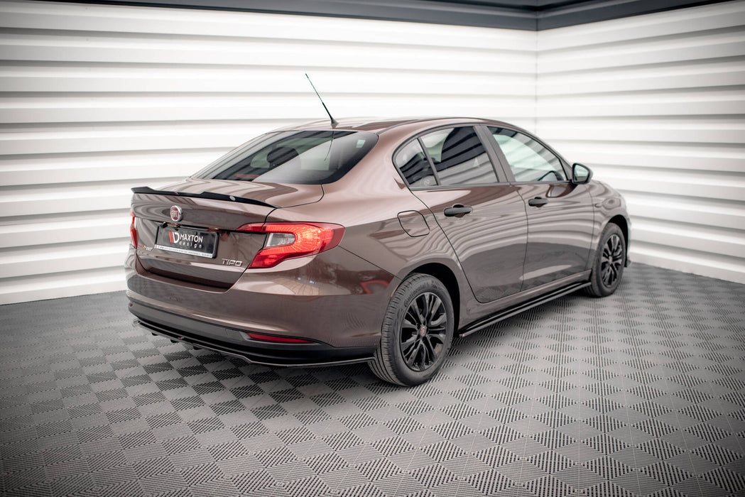 Maxton Design Rear Splitter (with vertical bars) Fiat Tipo S Sedan Mk1