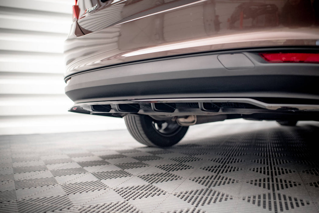 Maxton Design Rear Splitter (with vertical bars) Fiat Tipo S Sedan Mk1