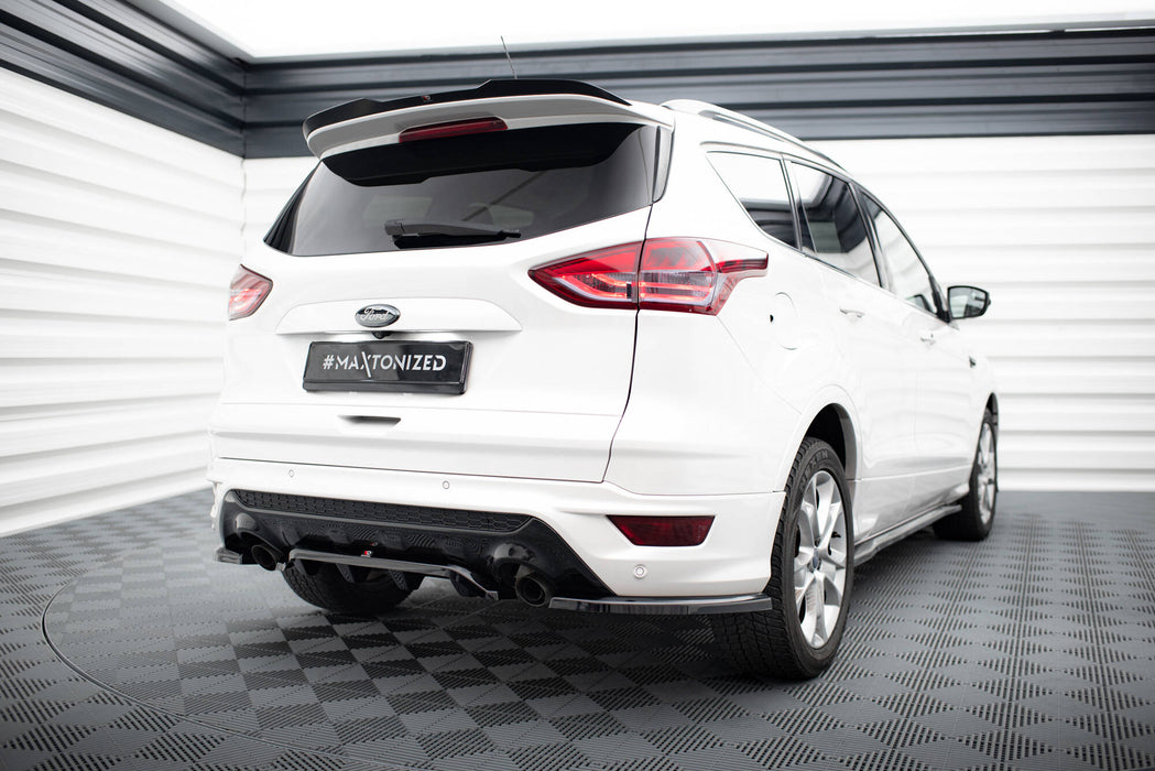 Maxton Design Rear Splitter (with vertical bars) Ford Kuga ST-Line Mk2