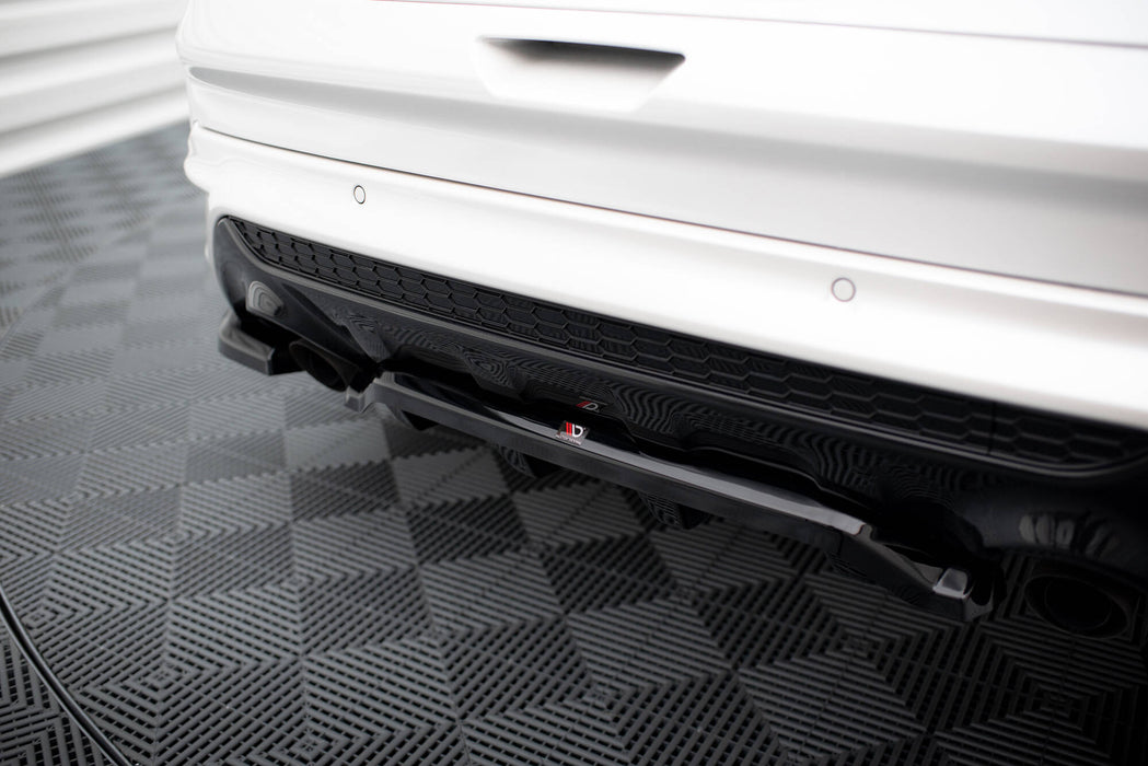 Maxton Design Rear Splitter (with vertical bars) Ford Kuga ST-Line Mk2