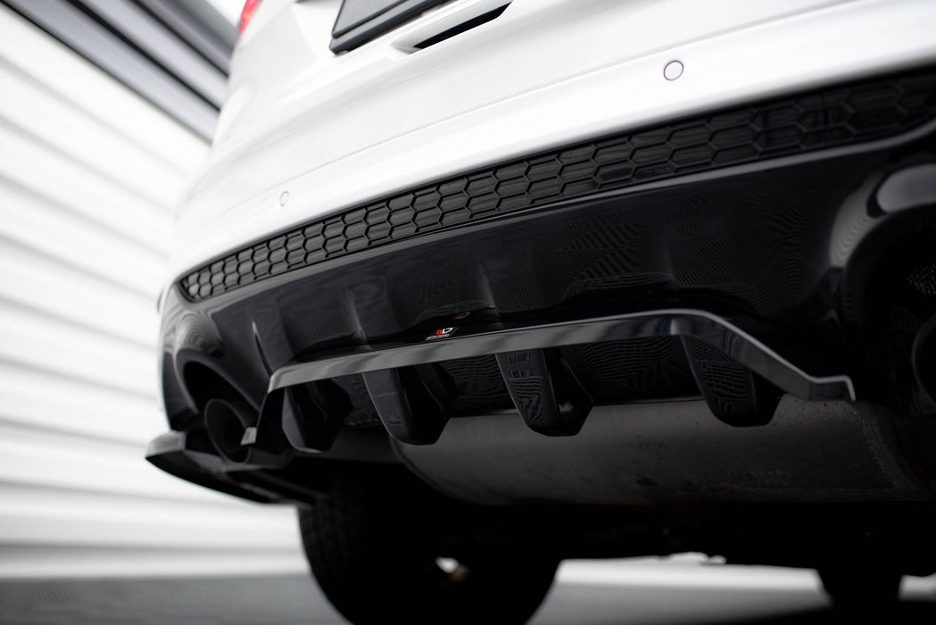 Maxton Design Rear Splitter (with vertical bars) Ford Kuga ST-Line Mk2