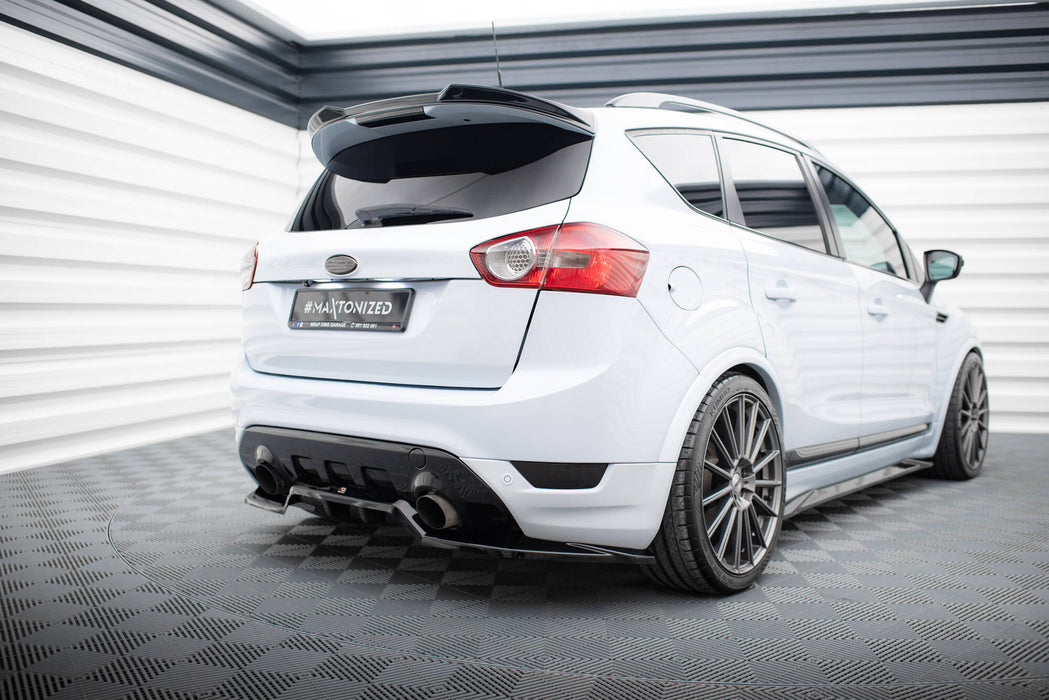 Maxton Design Rear Splitter (with vertical bars) Ford Kuga ST Mk1