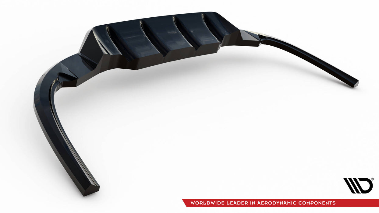 Maxton Design Rear Splitter (with vertical bars) Ford Mondeo ST-Line Estate Mk4 Facelift