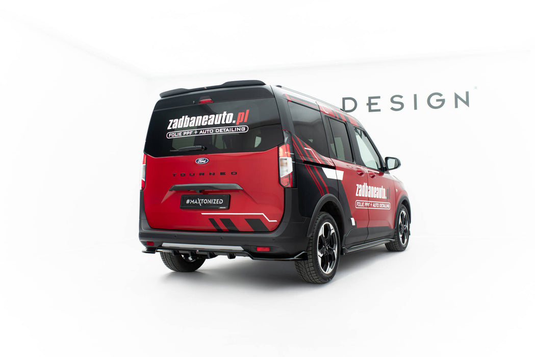 Maxton Design Rear Splitter (with vertical bars) Ford Tourneo Courier Mk2