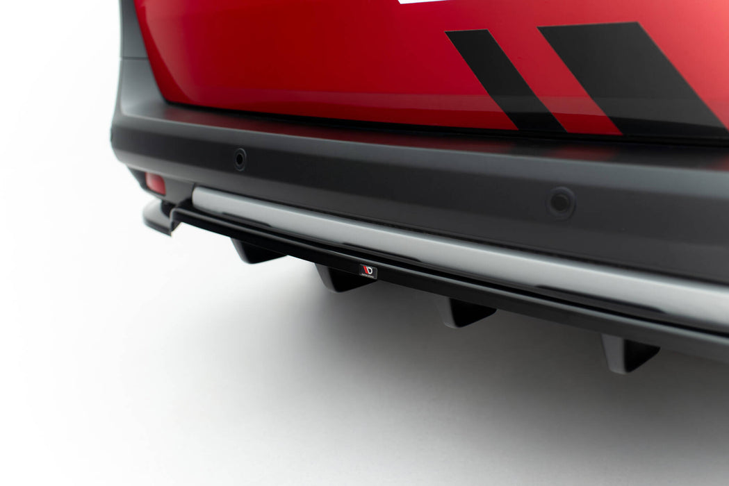 Maxton Design Rear Splitter (with vertical bars) Ford Tourneo Courier Mk2