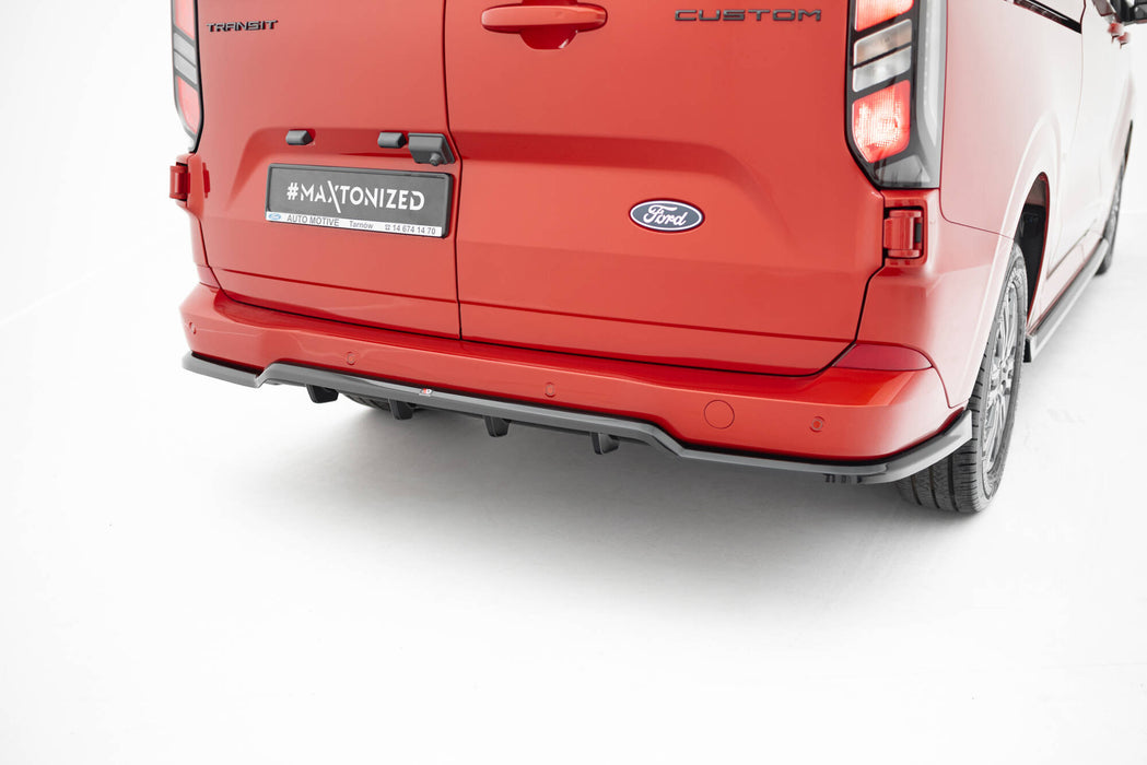 Maxton Design Rear Splitter (with vertical bars) Ford Transit Custom / Tourneo Custom Mk2