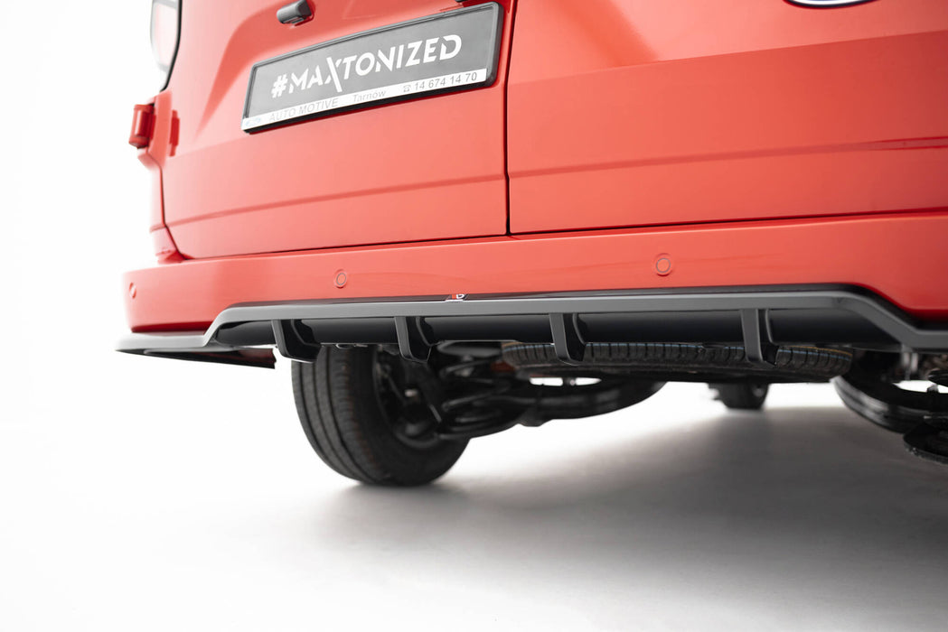 Maxton Design Rear Splitter (with vertical bars) Ford Transit Custom / Tourneo Custom Mk2