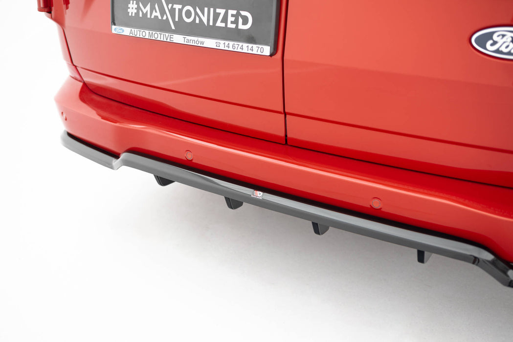 Maxton Design Rear Splitter (with vertical bars) Ford Transit Custom / Tourneo Custom Mk2