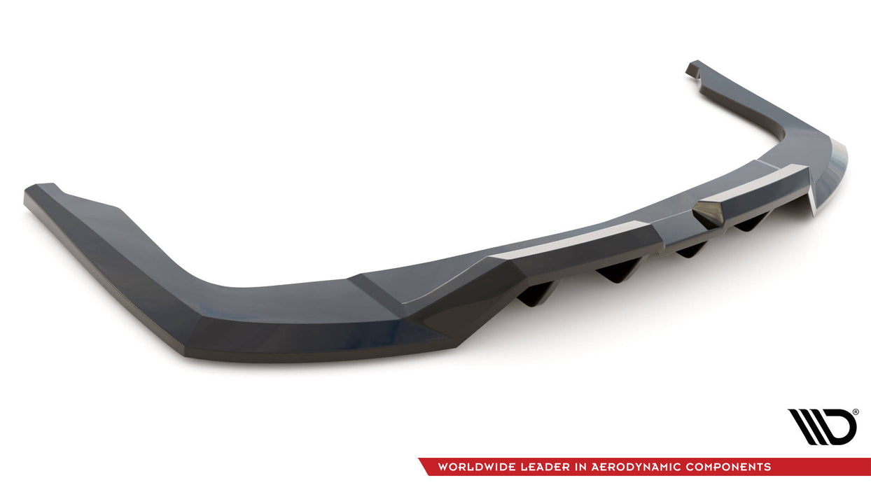 Maxton Design Rear Splitter (with vertical bars) Hyundai Elantra Mk7