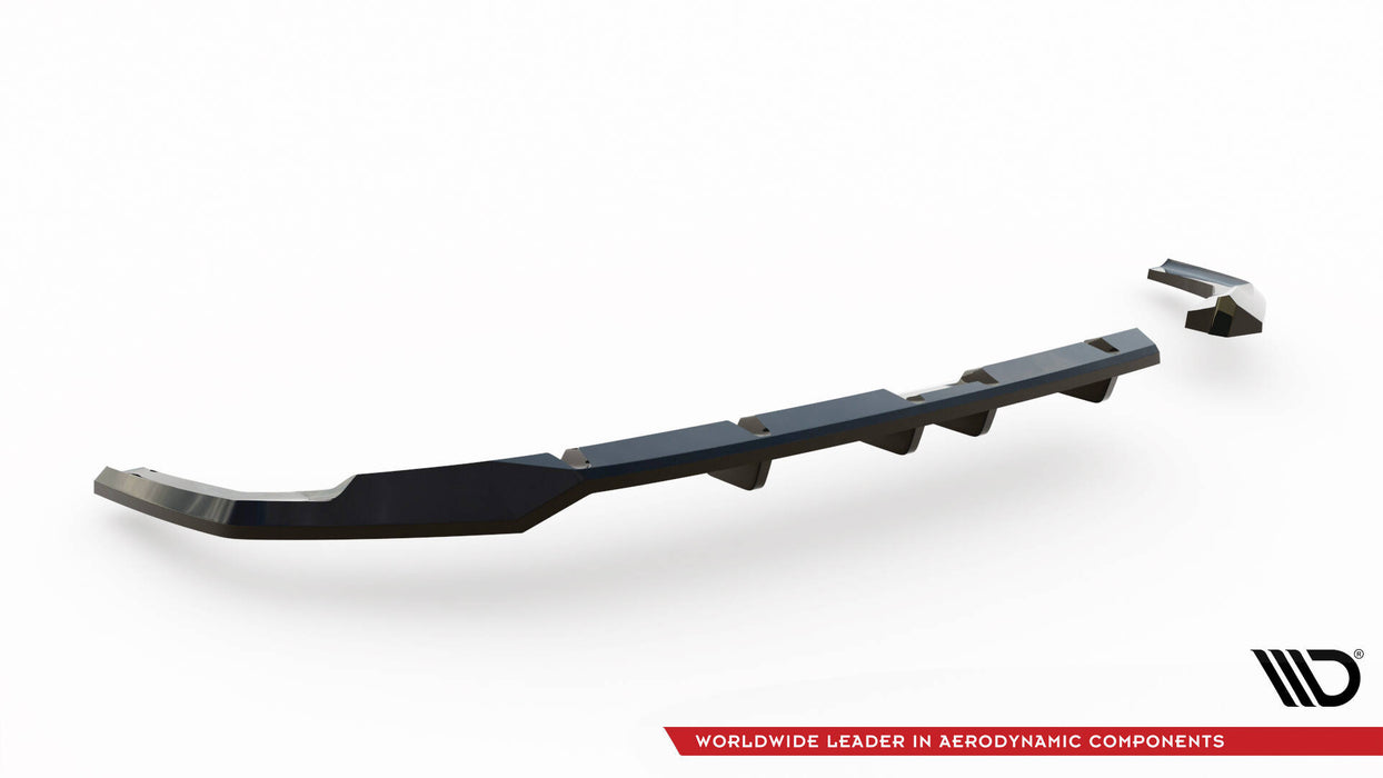 Maxton Design Rear Splitter (with vertical bars) Hyundai Kona N-Line Mk2