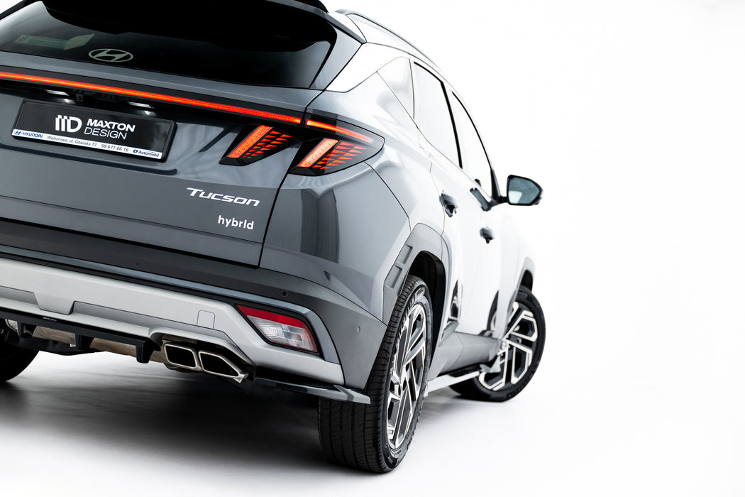 Rear Splitter (with vertical bars) Hyundai Tucson Mk4 Facelift