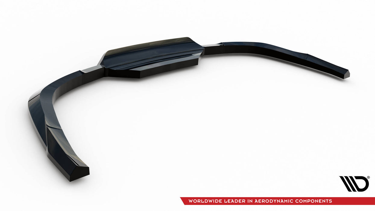 Maxton Design Rear Splitter (with vertical bars) Jaguar F-Pace R-Sport Mk1