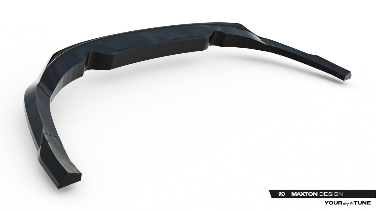 Maxton Design Rear Splitter (with vertical bars) Jaguar F-Pace R-Sport Mk1 Facelift