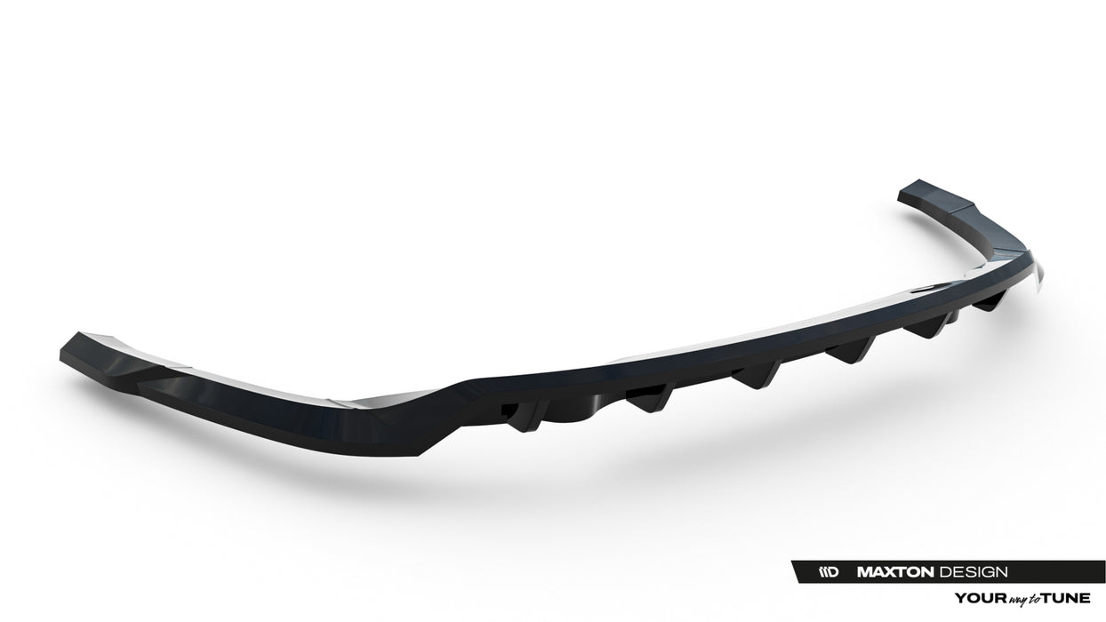 Maxton Design Rear Splitter (with vertical bars) Jaguar F-Pace R-Sport Mk1 Facelift