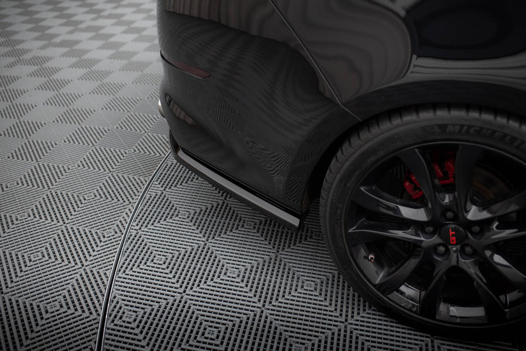 Maxton Design Rear Splitter (with vertical bars) Kia Optima Mk3