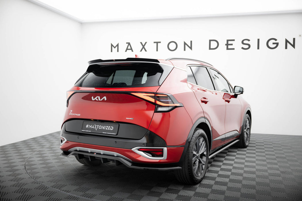 Maxton Design Rear Splitter (with vertical bars) Kia Sportage GT-Line Mk5