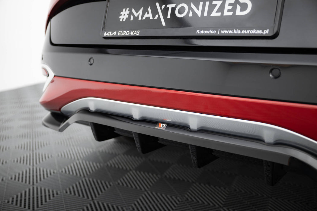 Maxton Design Rear Splitter (with vertical bars) Kia Sportage GT-Line Mk5