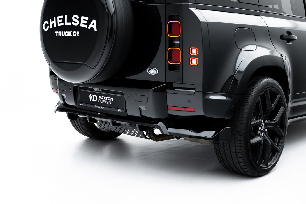 Maxton Design Rear Splitter (with vertical bars) Land Rover Defender Mk4