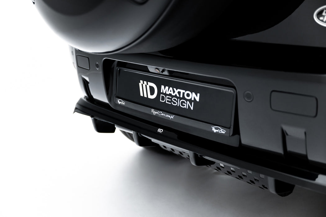 Maxton Design Rear Splitter (with vertical bars) Land Rover Defender Mk4