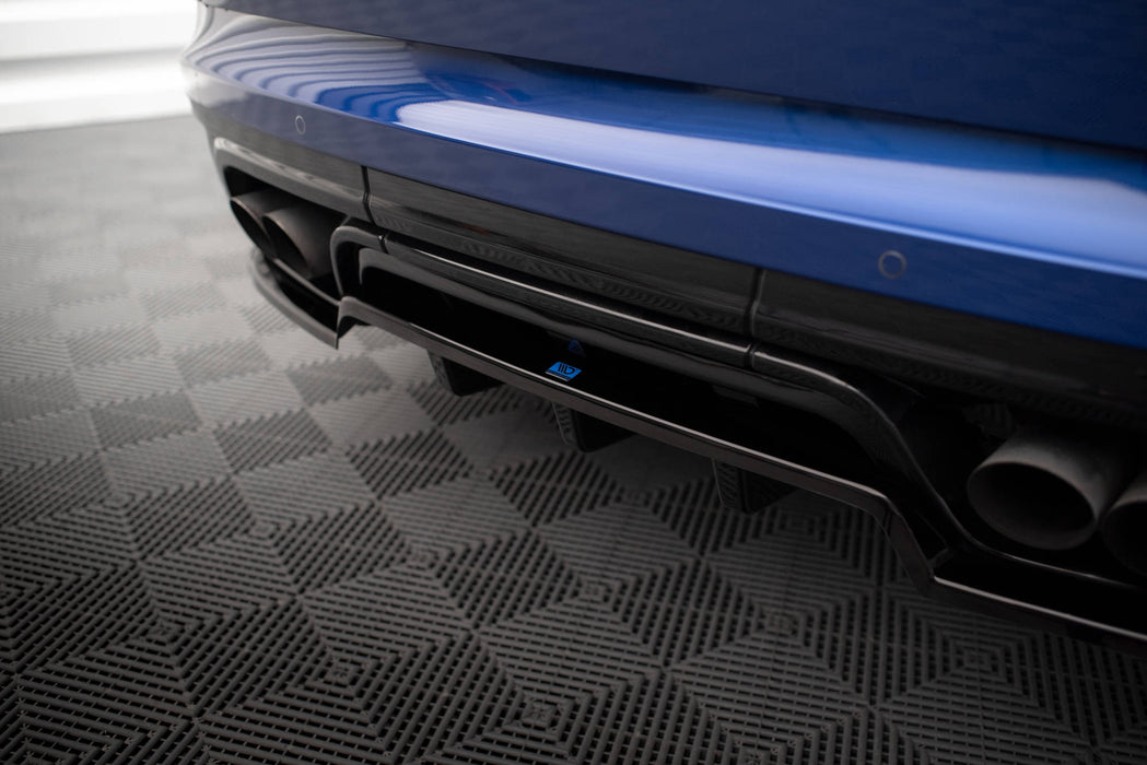 Maxton Design Rear Splitter (with vertical bars) Land Rover Range Rover Sport SVR Mk2