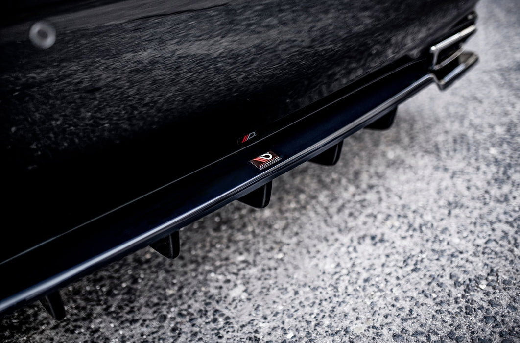 Maxton Design Rear Splitter (with vertical bars) Leuxs LS Mk4 Facelift