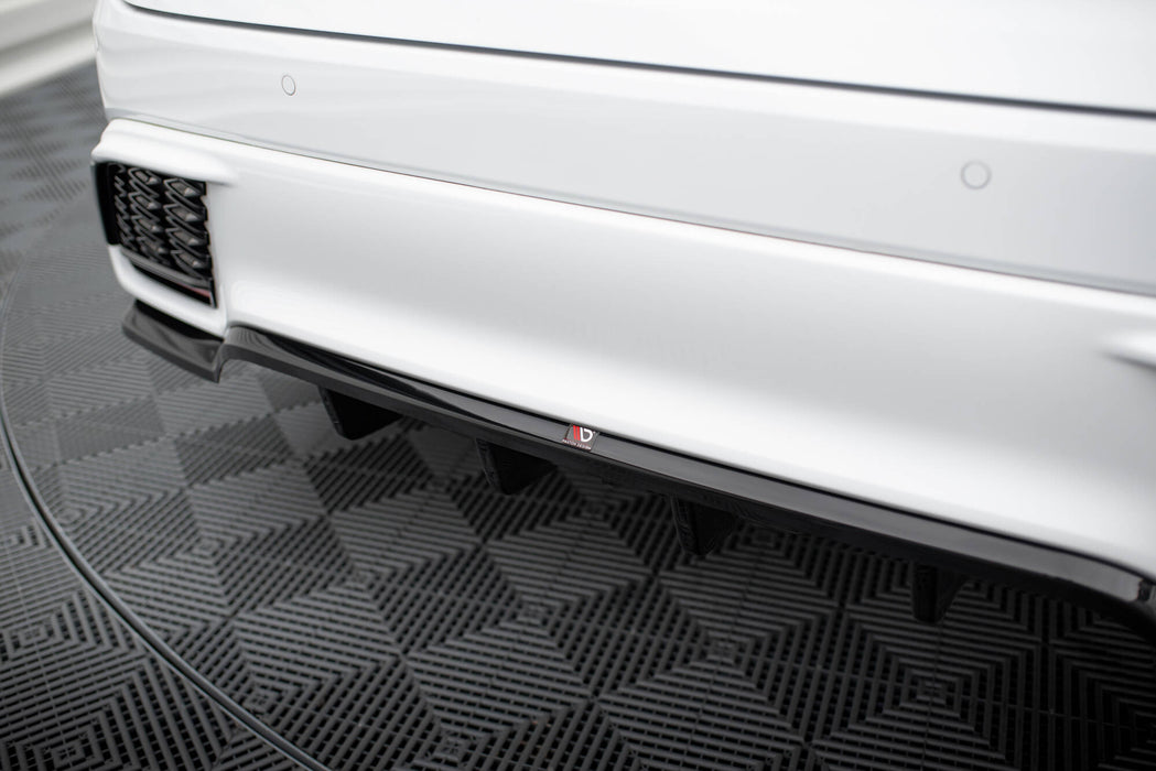 Maxton Design Rear Splitter (with vertical bars) Lexus RX F-Sport Mk5