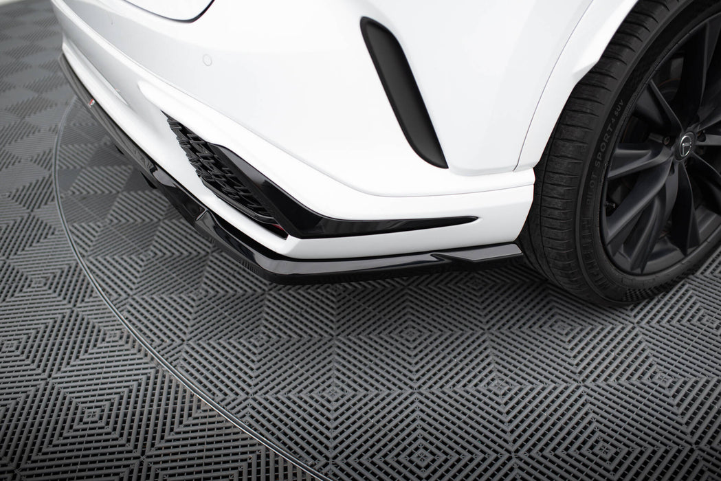 Maxton Design Rear Splitter (with vertical bars) Lexus RX F-Sport Mk5