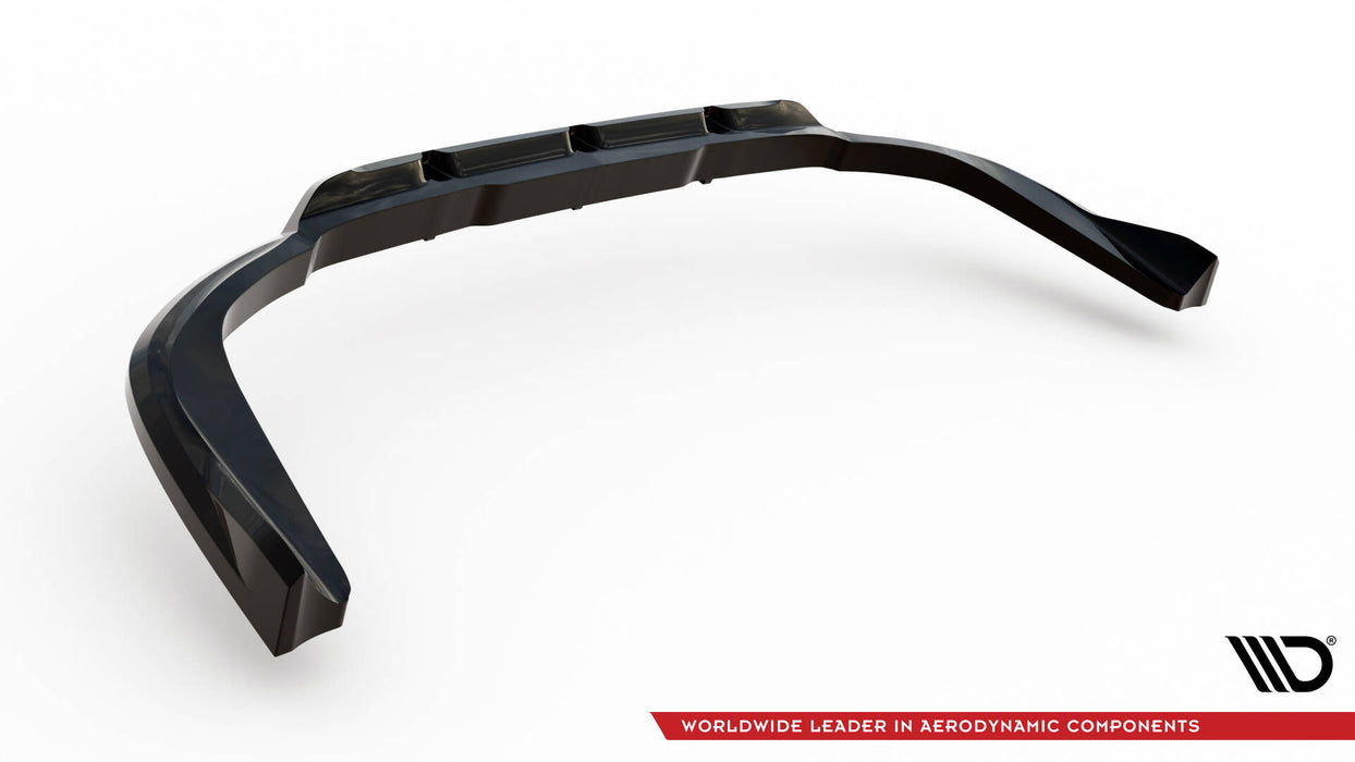 Maxton Design Rear Splitter (with vertical bars) Lexus RX Mk4 Facelift