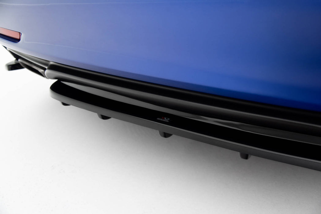 Maxton Design Rear Splitter (with vertical bars) Lexus Rc Mk1