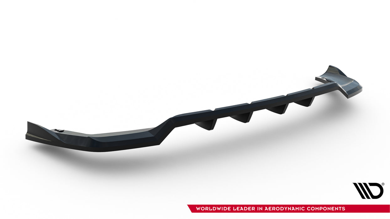 Maxton Design Rear Splitter (with vertical bars) MG HS Mk1 Facelift