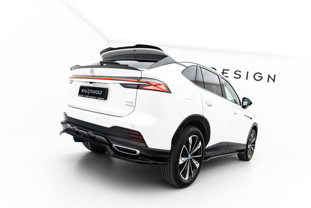 Maxton Design Rear Splitter (with vertical bars) MG HS Mk2
