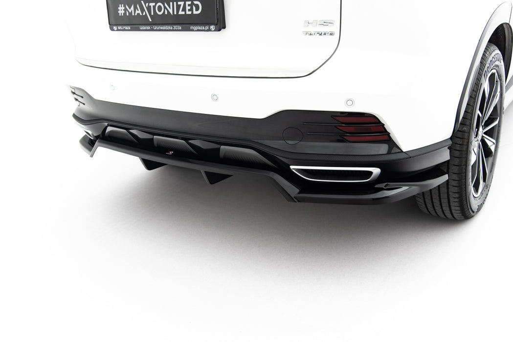 Maxton Design Rear Splitter (with vertical bars) MG HS Mk2