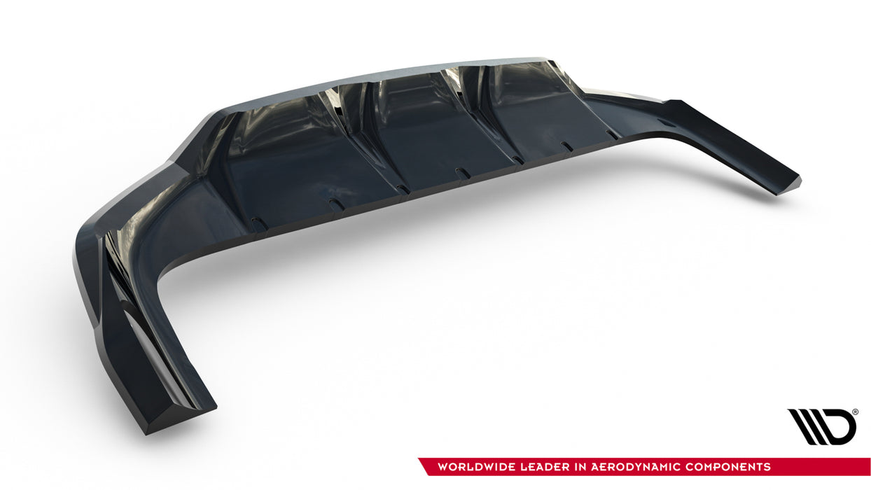 Maxton Design Rear Splitter (with vertical bars) MG HS Mk2