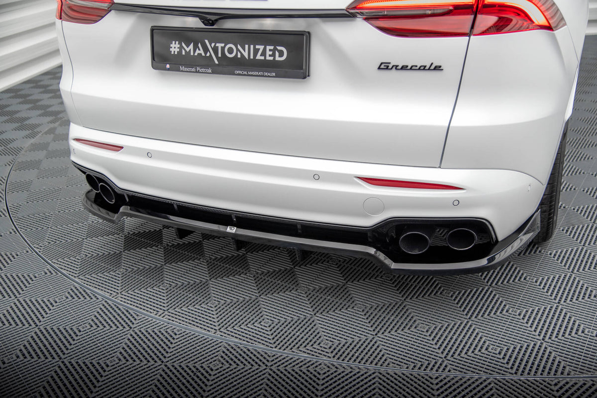 Maxton Design Rear Splitter (with vertical bars) Maserati Grecale GT ...