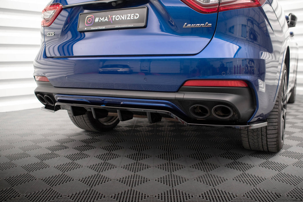 Maxton Design Rear Splitter (with vertical bars) Maserati Levante GTS Mk1