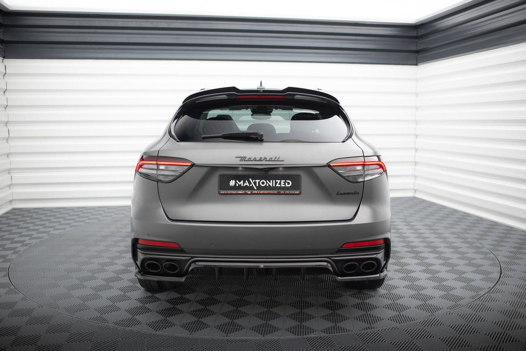 Maxton Design Rear Splitter (with vertical bars) Maserati Levante Trofeo Mk1